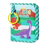 Fotoalbum für Babys, sensorisches Buch mit Dinosauriern mit Sound,...