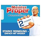 Meister Proper Schmutzradierer (2er Pack) Original, Radierschwamm Für...