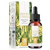 NATURTREU® Vitamin D3 K2 Tropfen hochdosiert & vegan - 100% pflanzlich...