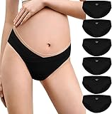 Briyat Unterhosen für Schwangere Umstandskleidung weich atmungsaktiv 6er...