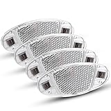 STVZO Speichenreflektoren Fahrrad - katzenaugen Fahrrad Orange Weiß -...