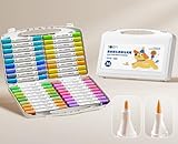 Porzellanmalstifte mit doppelseitigen Stiften mit weichen Pinselspitzen und...