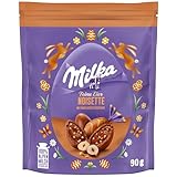 Milka Feine Eier Noisette mit zarter Haselnussfüllung – einzeln...