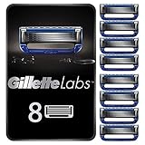 Gillette Labs Heated Razor Rasierklingen, 8 Ersatzklingen für beheizbaren...