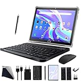 2025 Neueste Tablet 10 Zoll,3-in-1 Android Tablet Mit Tastatur Maus Stift,...