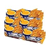 6 Boxen Nacho n Dip Cheese - Chili Nachos mit Cheese Dip a 175g Sparpack