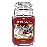 Yankee Candle Duftkerze im Glas (groß) | Christmas Magic | Brenndauer bis...