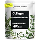 natural elements Collagen Pulver 500 g – Kollagen Hydrolysat Peptide –...