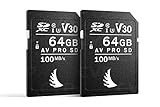 Angelbird AV PRO SD MK2 Karte 64 GB UHS-I V30 U3 Klasse 10 Speicherkarte...