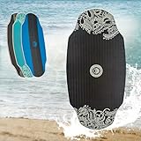 JUCKER HAWAII Skimboard HPL AKA Black Pro - Profi Skimboard mit...
