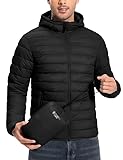 Pioneer Camp Winterjacke Herren Verpackbar Outdoor Daunenjacken Hooded...