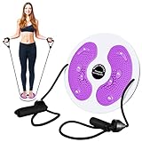 Herefun Twist Waist Disc Balance Board mit Kordelzug, Tailientwister...