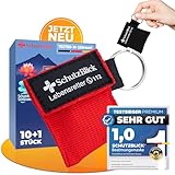 Schutzblick® Beatmungsmaske erste Hilfe - 10er Set erste Hilfe...