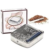 Zigaretten Rollbox, ZHOORQI Drehmaschine Zigaretten für Drehtaba...