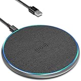 15W Wireless Charger, Eisreho Induktive Ladestation für iPhone...