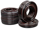 STRÜBER Gartenschlauch 4-lagig (1' Zoll – 25 m Länge) CARBON...