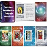 Smoostart Tarotkarten Deutsch Mit Bedeutungen, Holografische Tarotkarten...