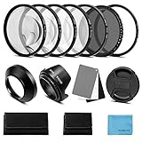 Fotover 67mm Objektiv Filter Kit:UV CPL-Polarisation Einstellbare ND Filter...