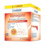 Evolsin® Wärmegürtel - 12h therapeutische Tiefenwärme bei muskulären...