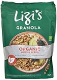 Lizis Organic Granola, Bio Granola, Müsli, Frühstück, 400 g | GB-ORG-05