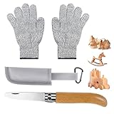 kaiyaya Schnitzmesser Kinder,Kinder Schnitzmesser ab 6 Jahre,Tragbar...