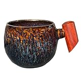 shizuro japanische Tasse mit Holzgriff - 230 ml - hochwertige Keramiktasse...