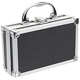 Hohopeti Aluminium Werkzeugkoffer mit Tragegriff Multifunktionaler...