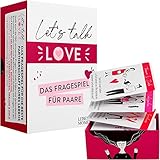 LIFEBOARD Let's Talk Love – Paarspiel – Das beste Fragespiel für Paare...