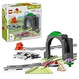 LEGO DUPLO Eisenbahntunnel und Schienen – Erweiterungsset - Lernspielzeug...