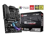 MSI MPG B550 Gaming Plus (ATX AMD AM4 DDR4 M.2 USB 3.2 Gen 2 HDMI ATX...