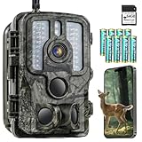 Digitgarden Wildkamera, 4K 48MP WiFi Wildtierkamera mit handyübertragung...