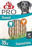 8in1 Pro Dental Twisted Sticks - gesunde Kaustangen für Hunde zur...