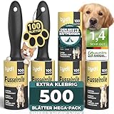 Tydi Fusselrolle Tierhaare – Extra Stark Klebende Fusselrolle Kleidung...