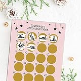 Nastami Adventskalender zum Rubbeln Kamasutra Adventskalender A3...