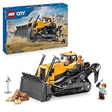 LEGO City Gelber Bulldozer Set – Spielzeugbaustelle, BAU- und Spielset...