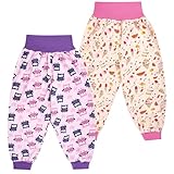 FLYISH DIRECT Baby Windelhosen, Baby Sleepy Windelhose für Kinder, 2...
