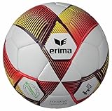 Erima Unisex Jugend HYBRID LITE 290 Fußball (7192411), rot/gelb, 4