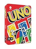 Mattel Games UNO-Kartenspiel, mit 112 Karten in hochwertiger Metallbox,...