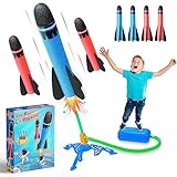 HappyGoLucky Outdoor Spiele für Kinder, Raketen Spielzeug für Kinder...
