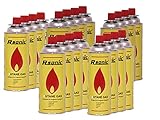 RSonic 20x Gaskartuschen MSF-1A 227g (400ml) für Campingkocher Gaskocher...
