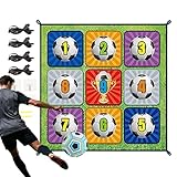 Interaktives Fußballtor – Faltbare Matte aus Flanell aus Stoff,...