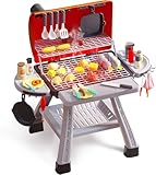 CUTE STONE Kinder BBQ Grill Spielzeug, Küche Spielzeug Set, Realistische...