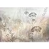 Runa Art Fototapete Blumenwiese 352 x 250 cm Vlies Tapeten XXL Moderne...