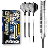 RED DRAGON Luke Humphries TX1 18 Gramm Premium Wolfram Softip Dart Set mit...