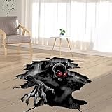 Haloween 3D Boden Aufkleber, Gruseliges Bodenaufkleber 3D, Halloween Hand...