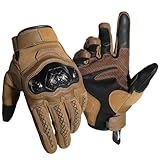 WTACTFUL Motorradhandschuhe Herren Damen, Touchscreen Motorrad Handschuhe...