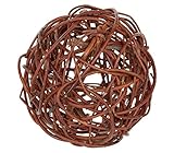 Dehner Weidenkugel, Ø 20 cm, Weidengeflecht, Braun