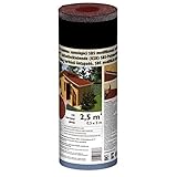 Selbstklebende Gartenhausbedachung 2,5 m² Rot | Dachpappe | Schweißbahn |...