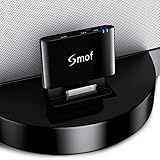 Smof 30 Pin Bluetooth Adapter,Low Latency pod Phone adapter, 30 poliger...