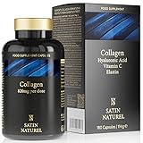 Kollagen Komplex mit Hyaluron - 180 Kapseln - Hyaluronsäure Collagen...